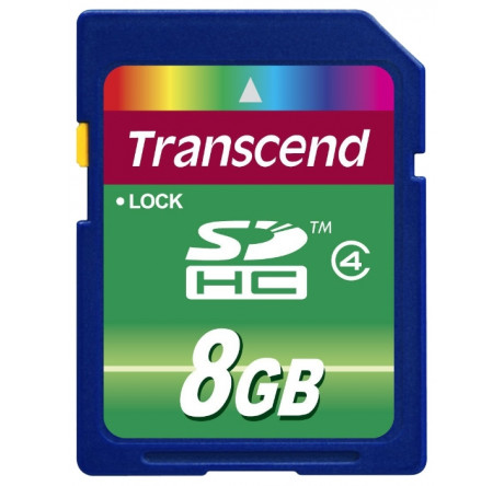 Карта памяти SDHC Transcend 8GB (TS8GSDHC4) Transcend - valday-experts.ru – фото 2