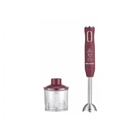 Блендер Willmark WHB-1250PS бордовый  WILLMARK - valday-experts.ru – фото 1