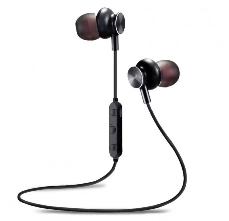 Наушники More choice Bluetooth вакуумные с шейным шнурком BG6 MORE CHOICE - valday-experts.ru – фото 1
