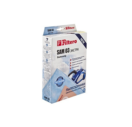Пылесборник Filtero SAM 03 (4) Comfort Filtero - valday-experts.ru – фото 1