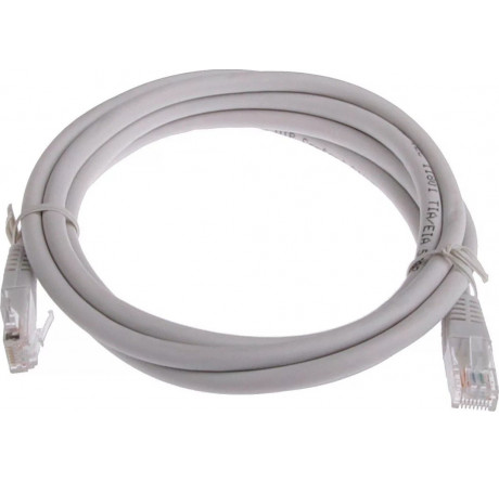 Cablexpert PP10-2M медный UTP кат.5e, 2м, разъем RJ-45 серый Патч-корд  CABLEXPERT - valday-experts.ru – фото 1
