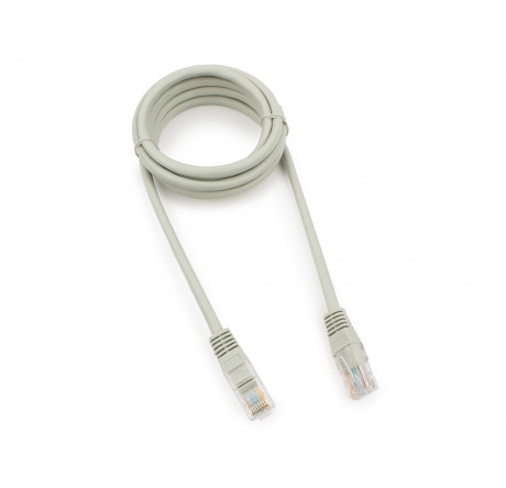 Cablexpert PP10-3M медный UTP кат.5e, 3м, разъем RJ-45 серый Патч-корд  CABLEXPERT - valday-experts.ru – фото 1