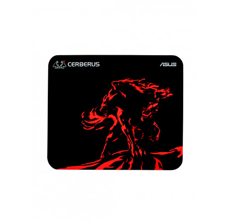 Коврик игровой Asus Cerberus Mini чёрный/красный (250 x 210 x 2  Asus - valday-experts.ru – фото 1