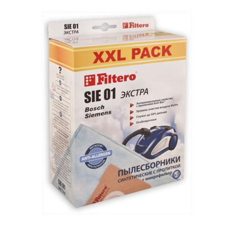 Пылесборник Filtero SIE 01 (8) XXL PACK Filtero - valday-experts.ru – фото 1