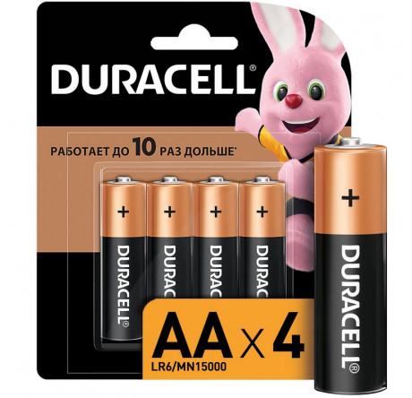 Duracell LR6-4BL BASIC Элемент питания  Duracell - valday-experts.ru – фото 1