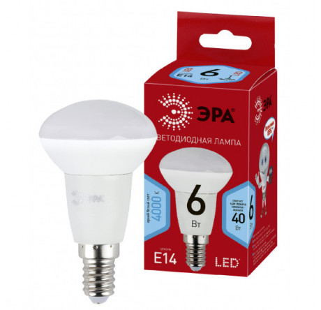 ECO LED R50-6W-840-E14 ЭРА ЭРА - valday-experts.ru – фото 1