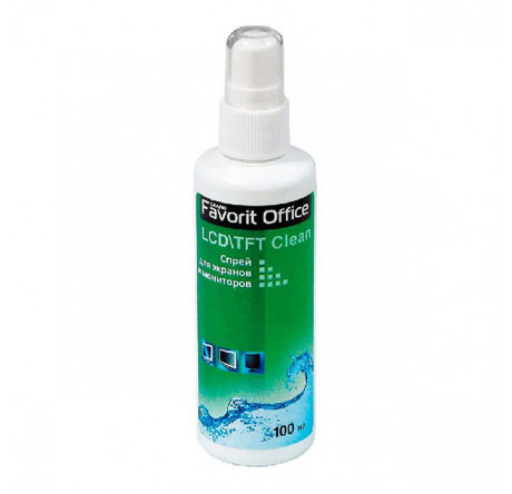 Favorit Office LCD / TFT Clean Спрей д/чистки экранов и мониторов F740024 FAVORIT OFFICE - valday-experts.ru – фото 1