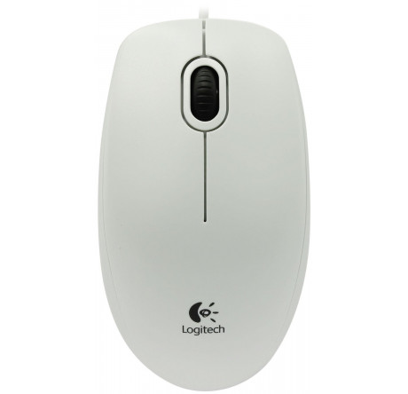 Мышь Logitech B100 Optical Mouse white USB OEM Logitech - valday-experts.ru – фото 1