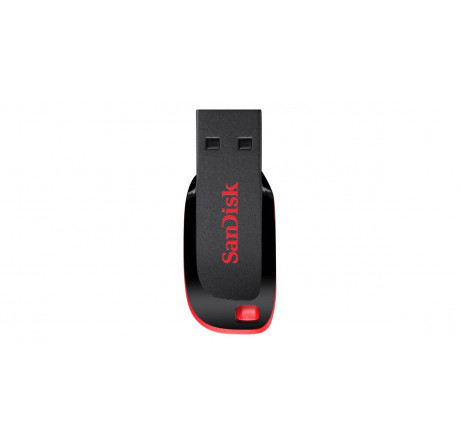 USB флеш-накопитель Sandisk 128Gb Cruzer Blade USB2.0 черный/кра Sandisk - valday-experts.ru – фото 1