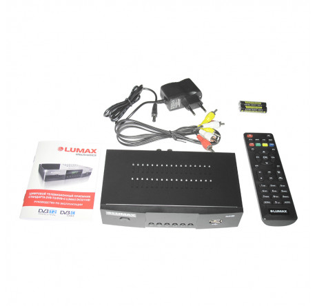 Lumax DVB-T2 DV3211HD Цифровой телевизионный приемник Тюнер  LUMAX - valday-experts.ru – фото 1