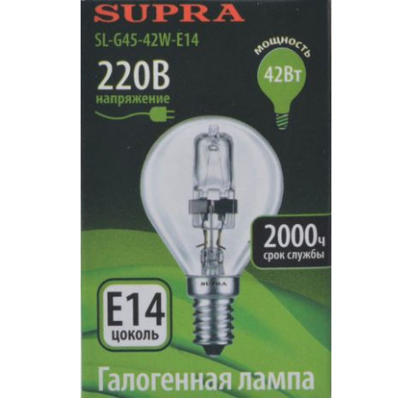 Supra SL-G45-42W-E14 Supra - valday-experts.ru – фото 1