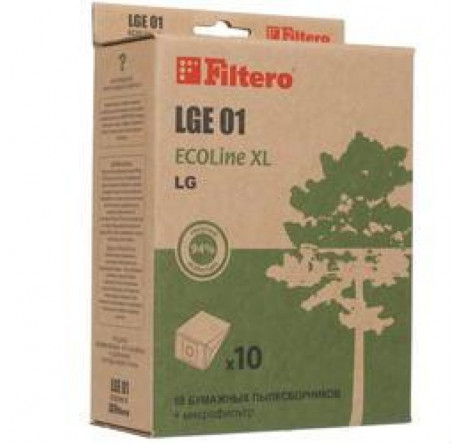 Пылесборник Filtero LGE 01 (10+фильтр) ECOLine XL Filtero - valday-experts.ru – фото 1