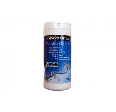 Favorit Office F230007 Plastic Clean Салфетки  FAVORIT OFFICE - valday-experts.ru – фото 1