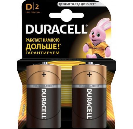 Duracell LR20-2BL (блистер) 2шт Батарея Duracell - Валдай Эксперт фото 1 Duracell LR20-2BL (блистер) 2шт Батарея Duracell - valday-experts.ru – фото 1