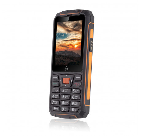 Мобильный телефон F+ R280 Black-orange F+ - valday-experts.ru – фото 1