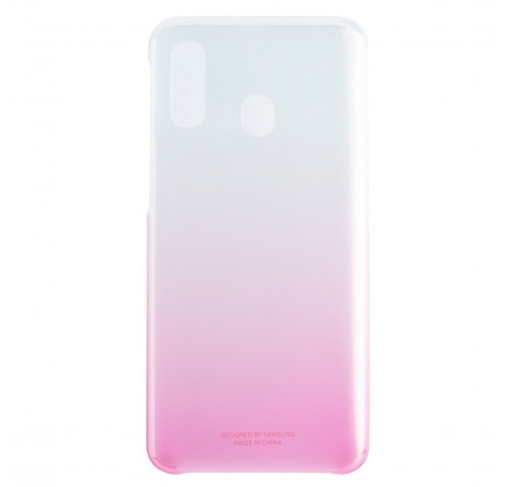 Samsung для Samsung Galaxy A40 Gradation Cover розовый (EF-AA405CPEGRU) Чехол (клип-кейс)  Samsung - valday-experts.ru – фото 1