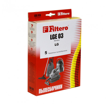 Пылесборник Filtero LGE 03 (5) Standard Filtero - valday-experts.ru – фото 1
