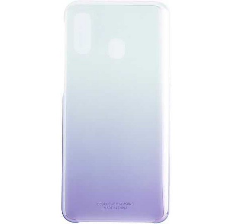 Samsung для Samsung Galaxy A40 Gradation Cover фиолетовый (EF-AA405CVEGRU) Чехол (клип-кейс)  Samsung - valday-experts.ru – фото 1