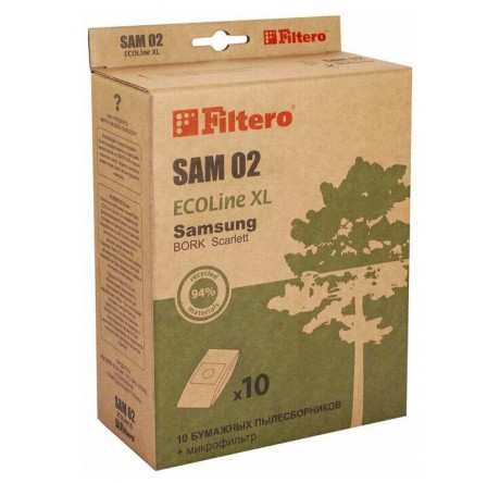 Пылесборник Filtero SAM 02 (10+) XL ECOLine Filtero - valday-experts.ru – фото 1