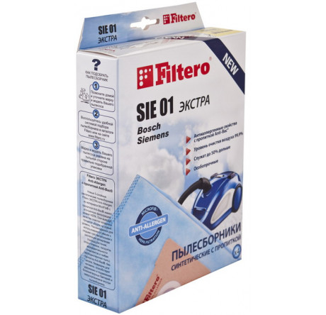 Пылесборник Filtero SIE 01 (4) Comfort Filtero - valday-experts.ru – фото 1