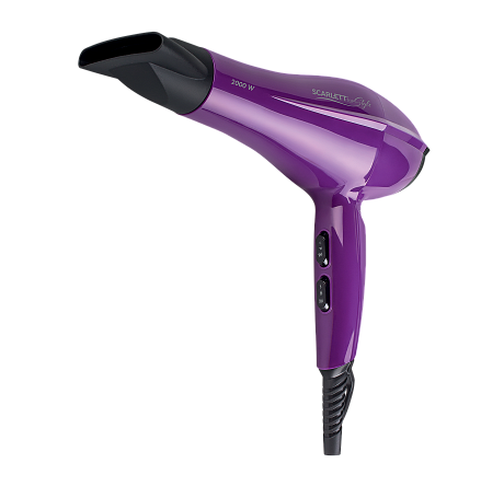 Фен Scarlett SC-HD70I69 фиолетовый с черным Scarlett - valday-experts.ru – фото 1