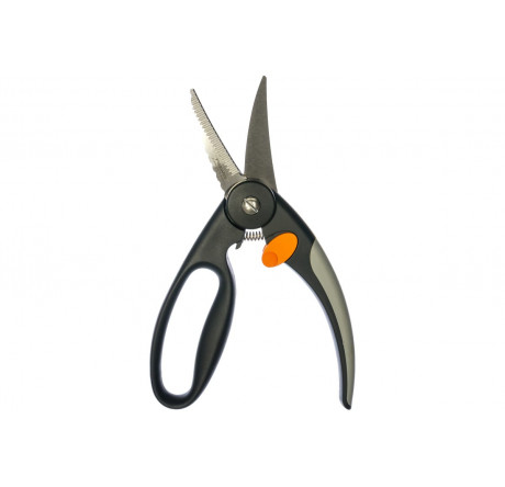 Fiskars 1003032 [FF Softgrip; 22см; нерж.; 162г] Ножницы кух. д/рыбы  Fiskars - valday-experts.ru – фото 1