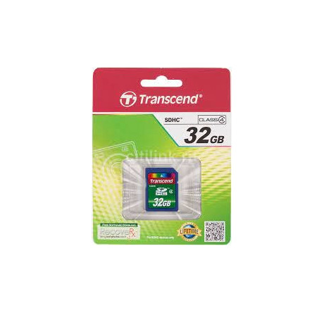 Карта памяти SDHC Transcend 32GB (TS32GSDHC4) Transcend - valday-experts.ru – фото 1