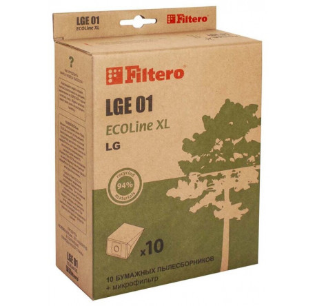 Пылесборник FILTERO LGE 01 (10+фильтр) ECOLine XL Filtero - valday-experts.ru – фото 1