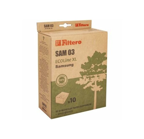 Пылесборник Filtero SAM 03 (10+) XL ECOLine Filtero - valday-experts.ru – фото 1