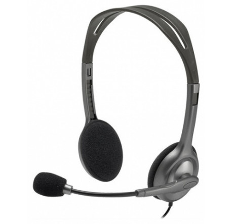 Наушники Logitech Гарнитура Stereo Headset H111 Logitech - valday-experts.ru – фото 1