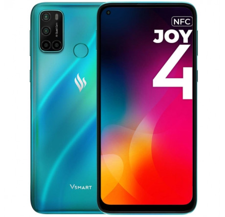 Смартфон Vsmart Joy 4 4G+64G FV441AEGNERUS бирюзовый VSMART - valday-experts.ru – фото 1