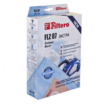 Пылесборник Filtero FLZ 07 (4) ЭКСТРА Filtero - valday-experts.ru – фото 1