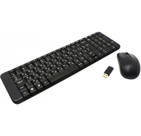 Logitech Wireless Desktop MK220 (920-003169) Комплект (клавиатура + мышь)  Logitech - valday-experts.ru – фото 1