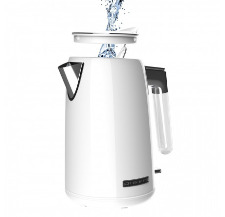 Чайник Polaris PWK 1746CA белый Polaris - valday-experts.ru – фото 1