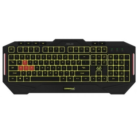 Клавитура Asus Cerberus MKII чёрная Asus - valday-experts.ru – фото 1
