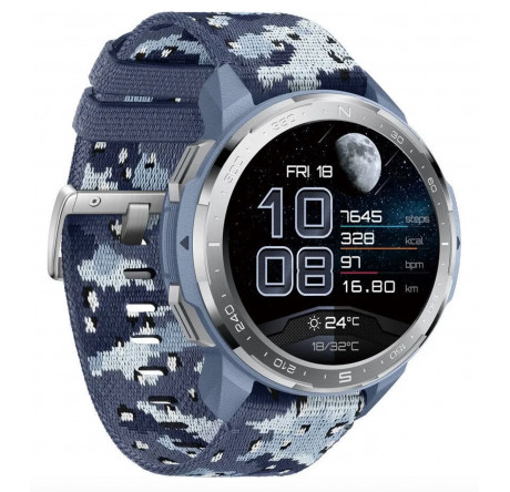 Honor 55026082  Kanon-B19A  Camo Blue Смарт-часы  Huawei - valday-experts.ru – фото 1