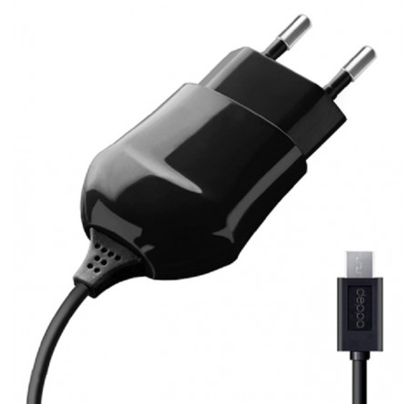 Deppa СЗУ mini USB, 1A, черный, Prime Line Зарядное устройство  DEPPA - valday-experts.ru – фото 1